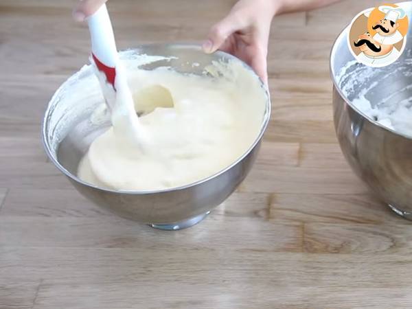 Tronco de Navidad relleno de Chantilly - Preparación paso 3