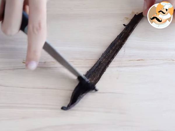 Tronco de Navidad relleno de Chantilly - Preparación paso 8