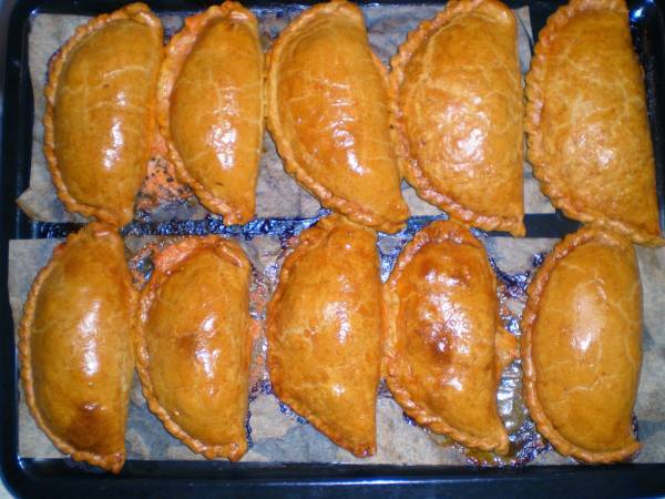 Empanadillas de chorizo - Preparación paso 9