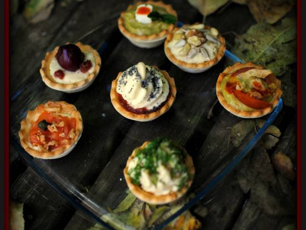 Aperitivo de tartaletas frías - Preparación paso 2