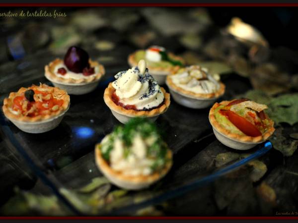 Aperitivo de tartaletas frías - Preparación paso 4