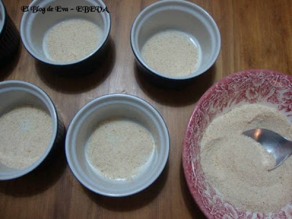 Clafoutis de jamon y brocoli - Preparación paso 1