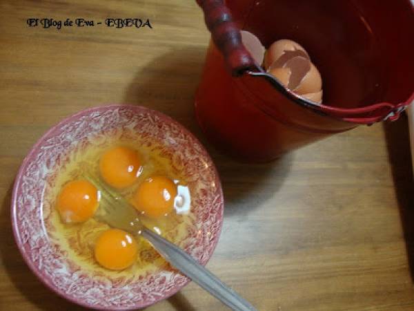 Clafoutis de jamon y brocoli - Preparación paso 5