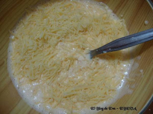 Clafoutis de jamon y brocoli - Preparación paso 6