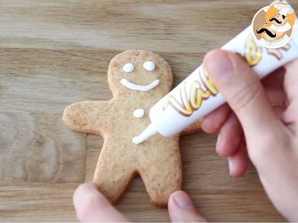 Muñecos de jengibre (galletas de navidad) - Preparación paso 6