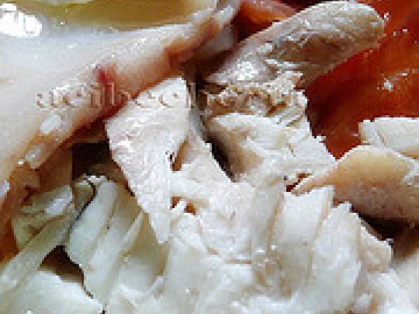 Pastel de pescado variado - Preparación paso 2