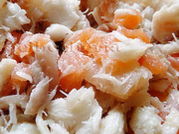 Pastel de pescado variado - Preparación paso 3