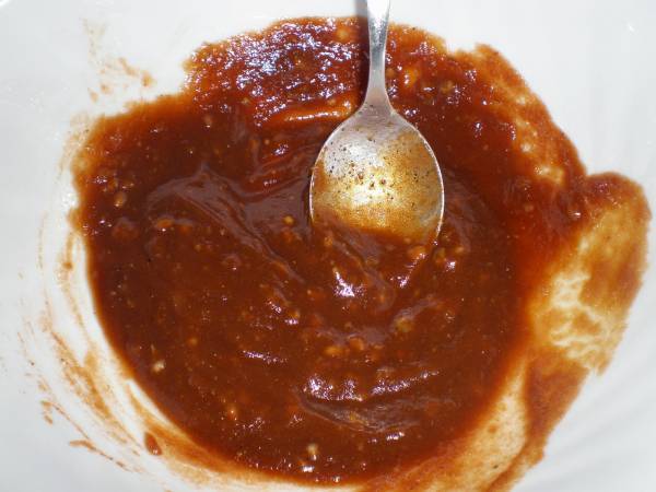 Alitas marinadas al horno - Preparación paso 1