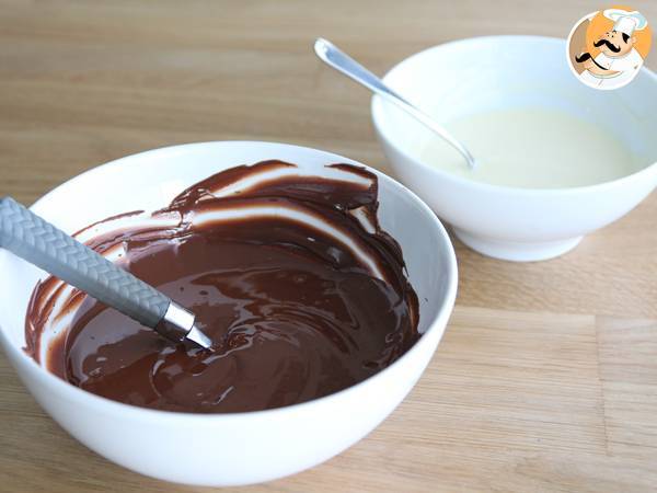 Árbol de Navidad de Chocolate 3D - Preparación paso 2