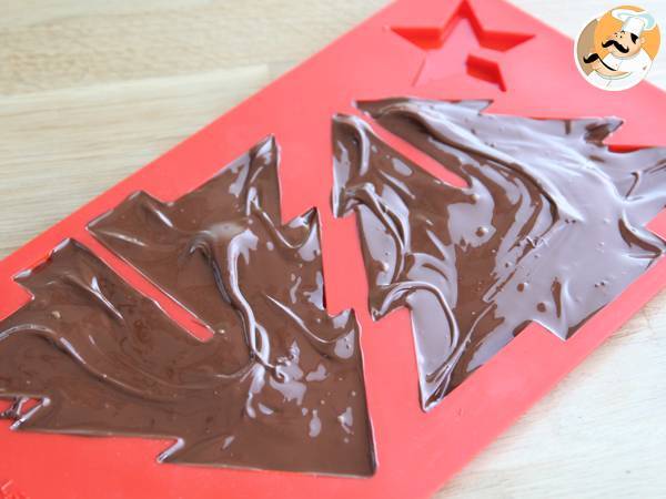 Árbol de Navidad de Chocolate 3D - Preparación paso 5