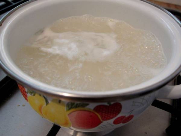 Crema de calabaza al curry con guarnición de uvas - Preparación paso 1