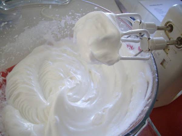 Bocaditos de merengue francés al coco - Preparación paso 2