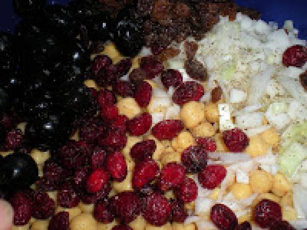 Ensalada de naranjas y garbanzos - Preparación paso 1