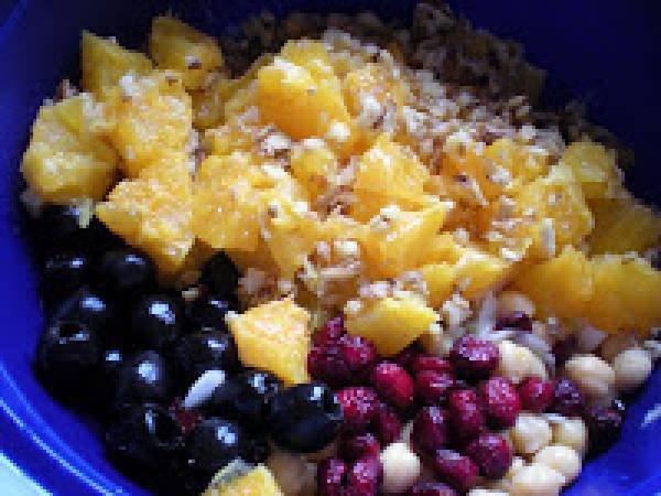 Ensalada de naranjas y garbanzos - Preparación paso 4