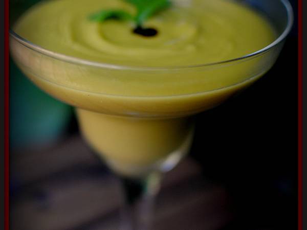 Crema de guisantes secos - Preparación paso 3