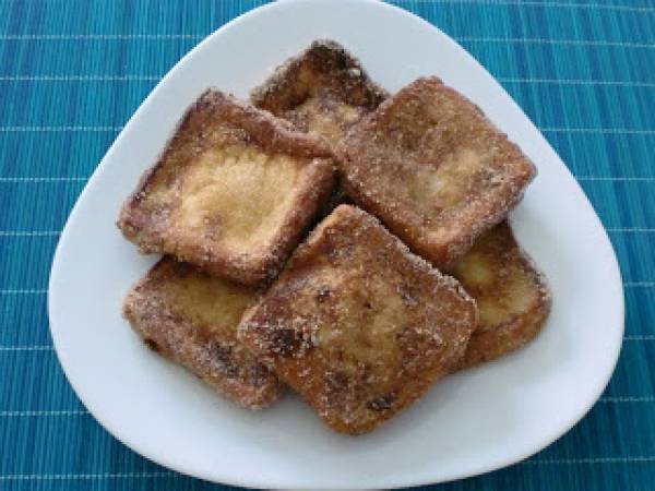 Torrijas con pan de molde - Preparación paso 6