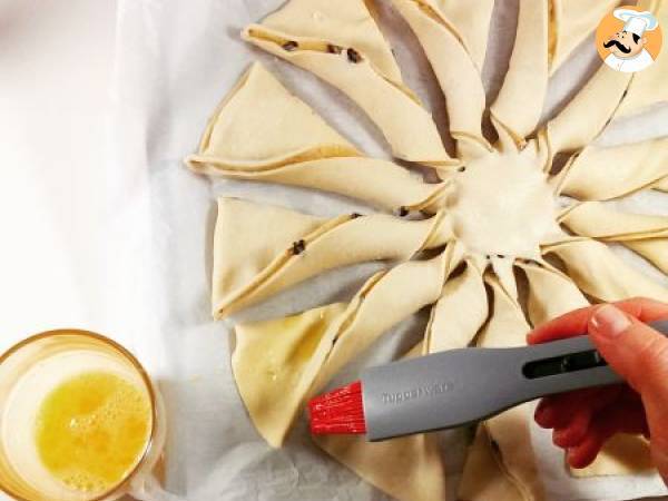 Galette du roi soleil de almendra y chocolate - Preparación paso 4