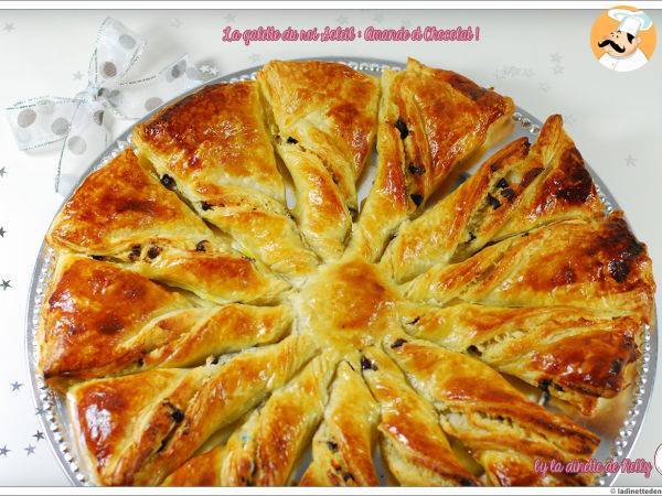 Galette du roi soleil de almendra y chocolate - Preparación paso 5