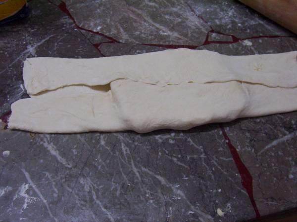 Masa de hojaldre, milhojas - Preparación paso 4