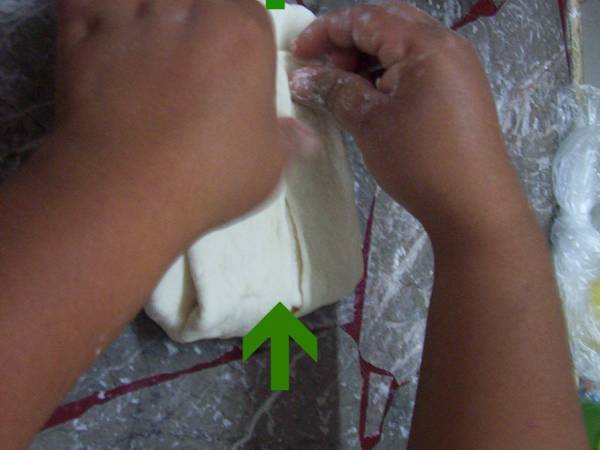 Masa de hojaldre, milhojas - Preparación paso 11