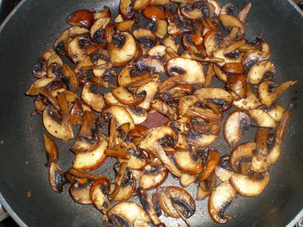 Falso solomillo en salsa de setas - Preparación paso 7