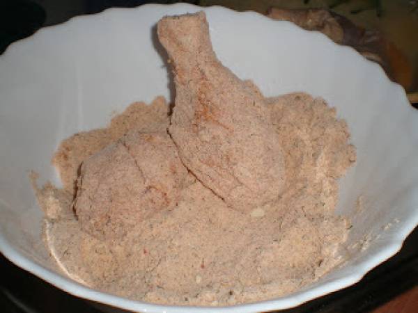 Pollo frito sureno (Southern fried Chicken) - Preparación paso 2