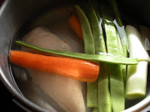 Risotto de calabaza y almendras - Preparación paso 1