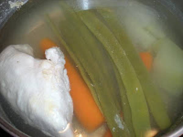 Risotto de calabaza y almendras - Preparación paso 2
