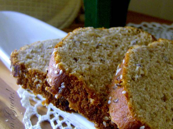 Pan de miel y semillas de sesamo - Preparación paso 5