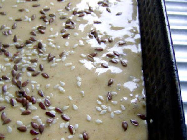 Pan de miel y semillas de sesamo - Preparación paso 3