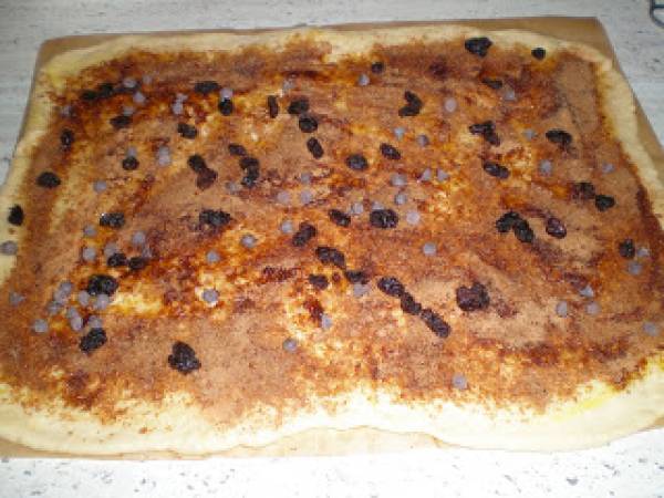 Caracolas de canela - Preparación paso 4