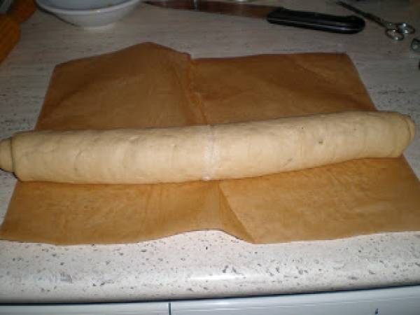 Caracolas de canela - Preparación paso 5