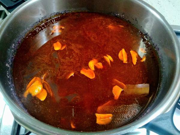 Judias rojas con arroz - Preparación paso 4