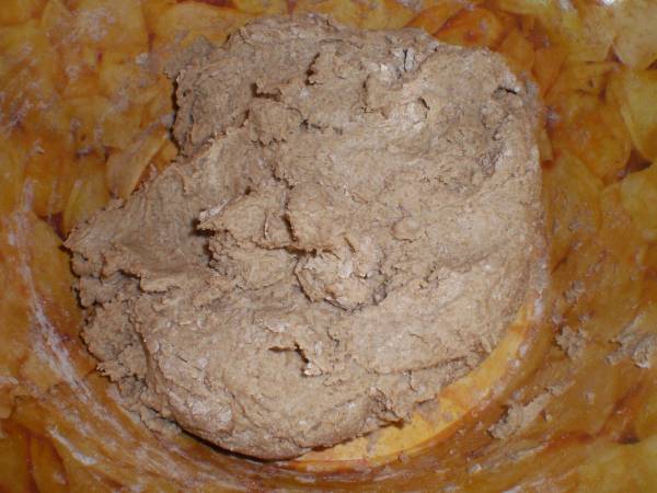 Pan alemán de centeno, Landbröt - Preparación paso 2