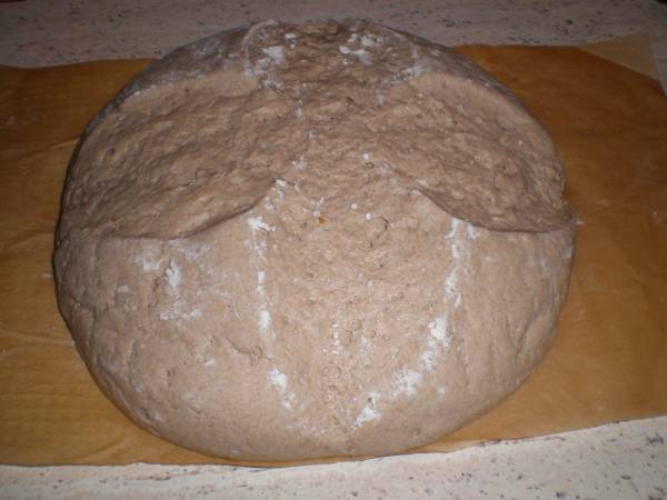 Pan alemán de centeno, Landbröt - Preparación paso 6
