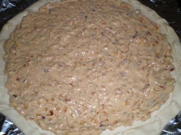 Hojaldre de surimi y anchoas - Preparación paso 1