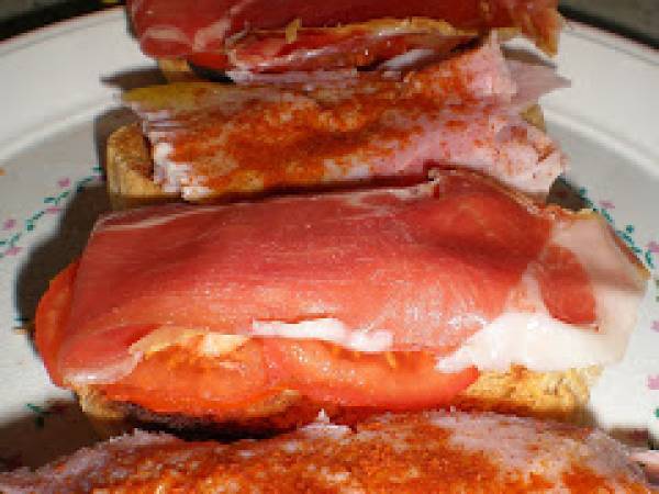 Pan chapata o ciabatta con tomate seco en aceite - Preparación paso 11