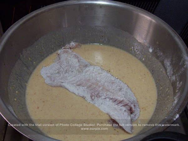 Merluza frita chilena - Preparación paso 4