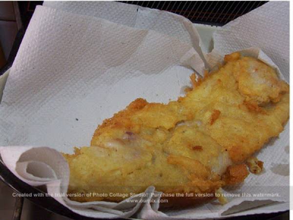 Merluza frita chilena - Preparación paso 5