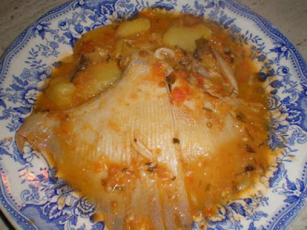 Suquet de raya - Preparación paso 2