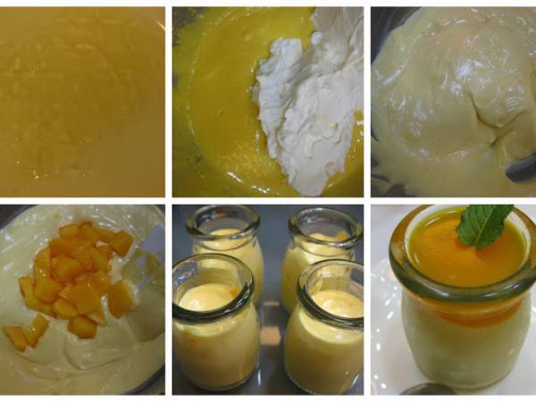Cheesecake de mango (tarta de queso y mango) - Preparación paso 1