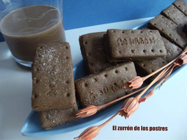 Galletas Bourbon de chocolate - Preparación paso 3