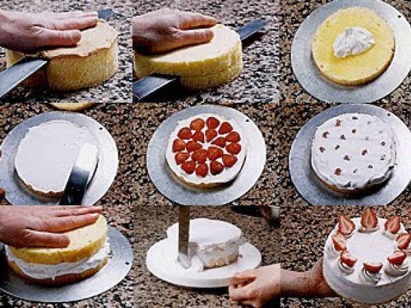 ShortCake, Tarta de Fresas - Preparación paso 1