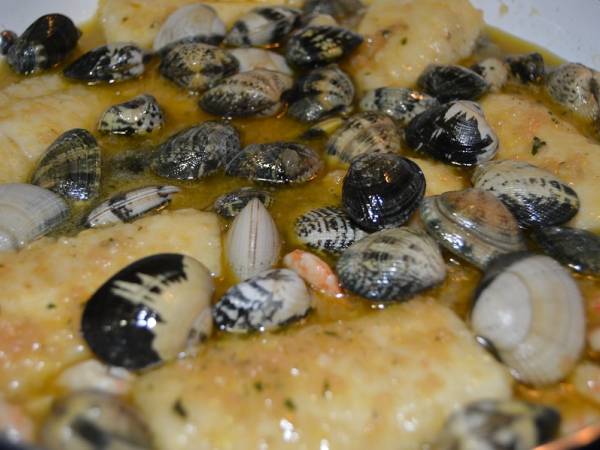 Lomos de merluza a la sidra - Preparación paso 3