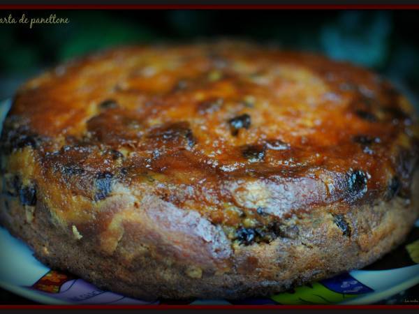 Tarta de panettone - Preparación paso 2