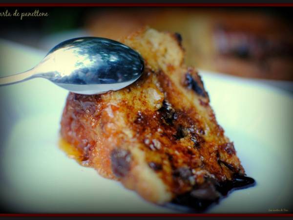 Tarta de panettone - Preparación paso 4