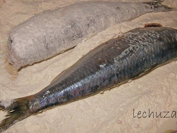 Sardinas en escabeche - Preparación paso 2