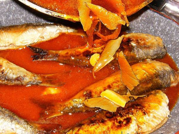 Sardinas en escabeche - Preparación paso 5