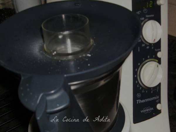 Bizcocho esponja, con sifón - Preparación paso 1