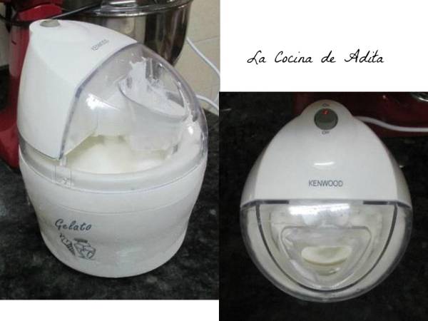 Leche merengada, con leche desnatada - Preparación paso 4